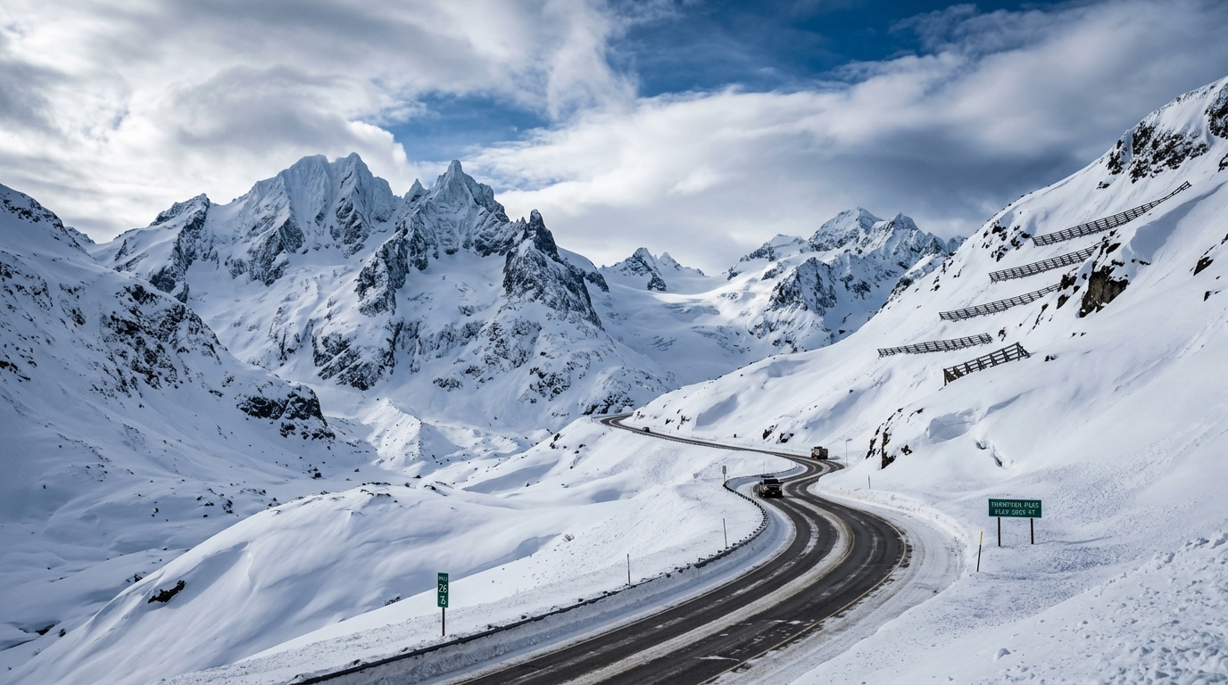 Thompson Pass road conditions